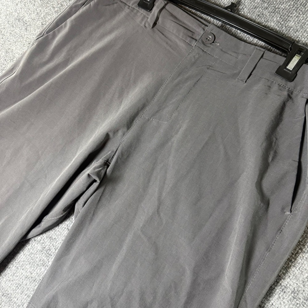 Hang Ten Men's Shorts Plaid Golf Casual Gray Size‎ 36
